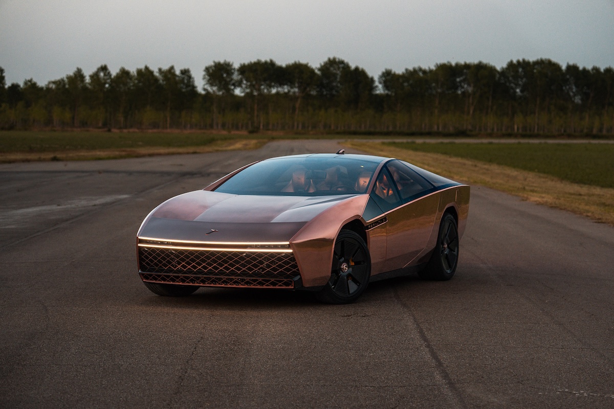 Fabrizio Giugiaro svela la Peralta D, one-off in rame per Carlos Peralta