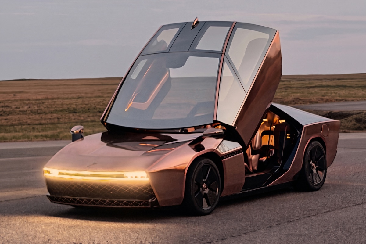 Fabrizio Giugiaro svela la Peralta D, one-off in rame per Carlos Peralta