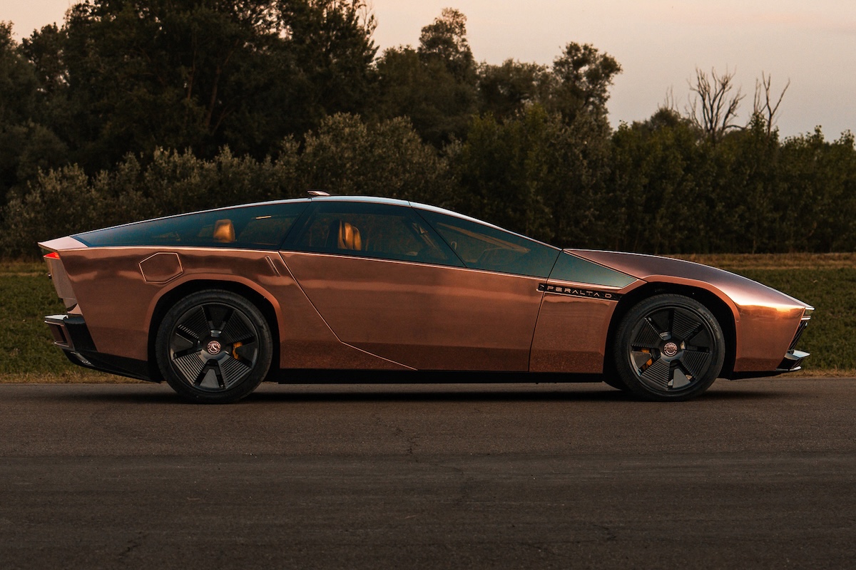 Fabrizio Giugiaro svela la Peralta D, one-off in rame per Carlos Peralta