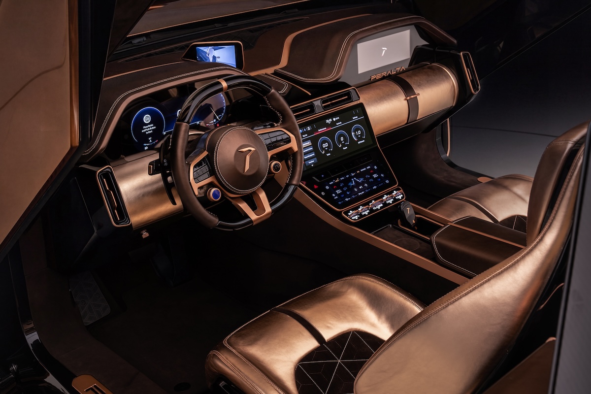 Fabrizio Giugiaro svela la Peralta D, one-off in rame per Carlos Peralta