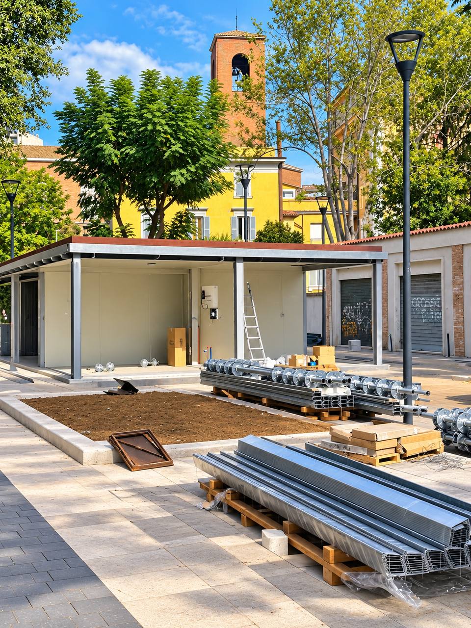 Mercato di Monteverde Vecchio: la storia di un quartiere che, dopo 70 anni, cambia casa Mercato di Monteverde Vecchio: la storia di un quartiere che, dopo 70 anni, cambia casa