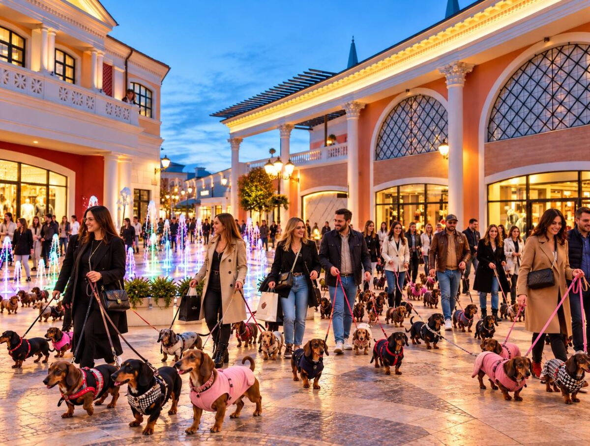 Bassotti in passerella a Roma: una domenica a quattro zampe tra natura, solidarietà e shopping
