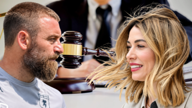 Daniele De Rossi, la sua famiglia davanti ai giudici: Sarah vuole adottare Gaia, Tamara si oppone