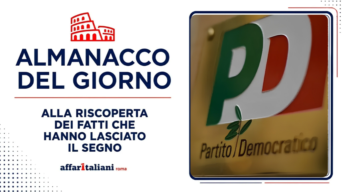 14 ottobre 2007 – Nasce il Partito Democratico: diciannove anni e parecchie rivoluzioni 14 ottobre 2007 – Nasce il Partito Democratico: diciannove anni e parecchie rivoluzioni