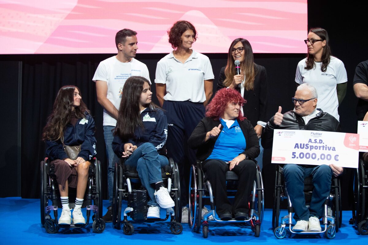 Flutter SEA premia AUSportiva: lo sport come strumento di inclusione Flutter SEA premia AUSportiva: lo sport come strumento di inclusione