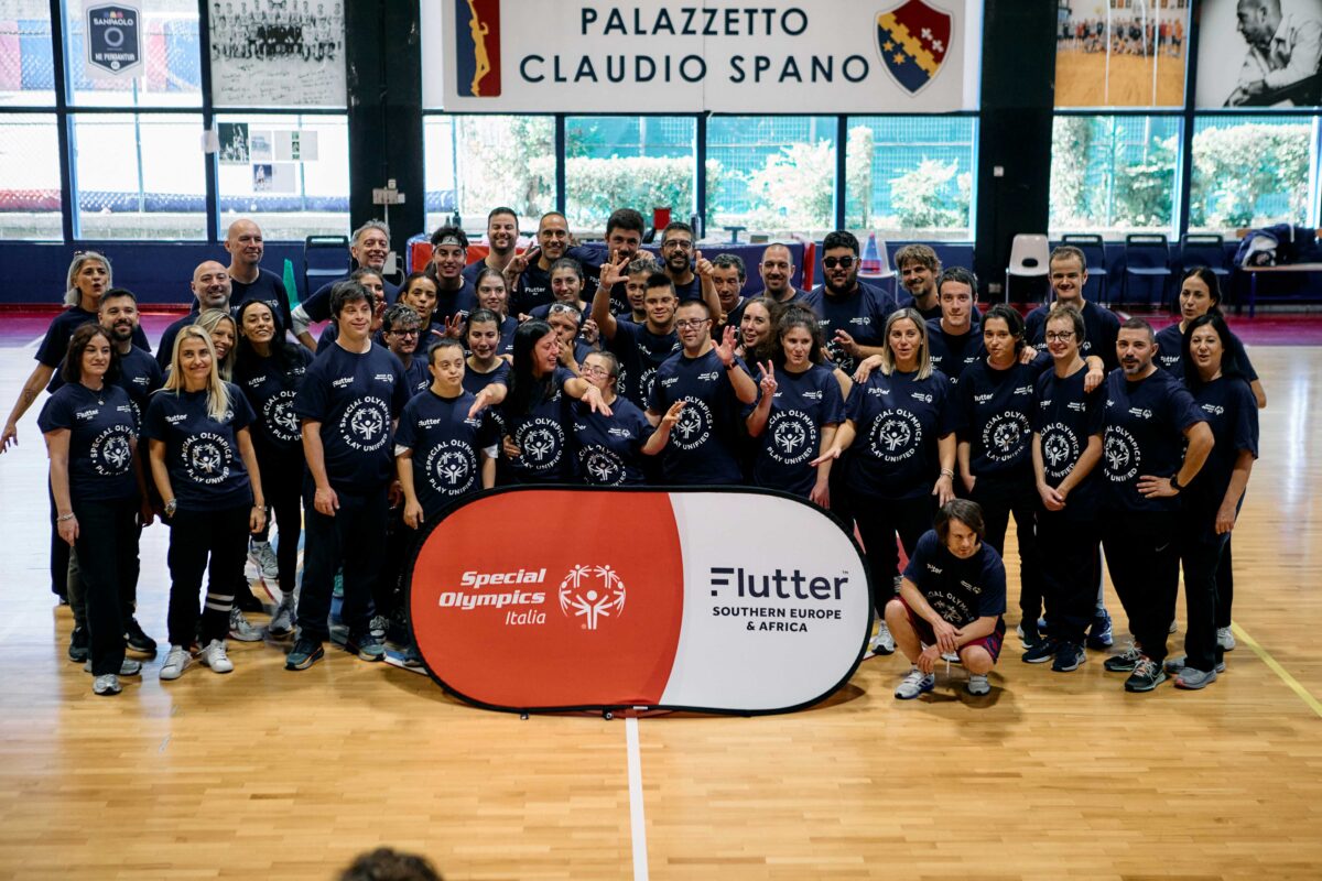 Flutter SEA e Special Olympics Italia insieme per lo sport e l’inclusione: 100 volontari coinvolti Flutter SEA e Special Olympics Italia insieme per lo sport e l’inclusione: 100 volontari coinvolti