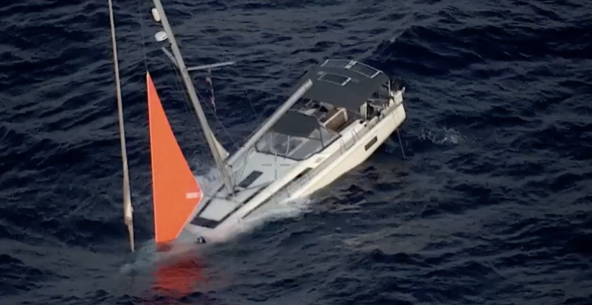 Pacifico, yacht colpisce una balena e affonda: quattro velisti salvati dopo 18 ore – VIDEO Pacifico, yacht colpisce una balena e affonda: quattro velisti salvati dopo 18 ore – VIDEO