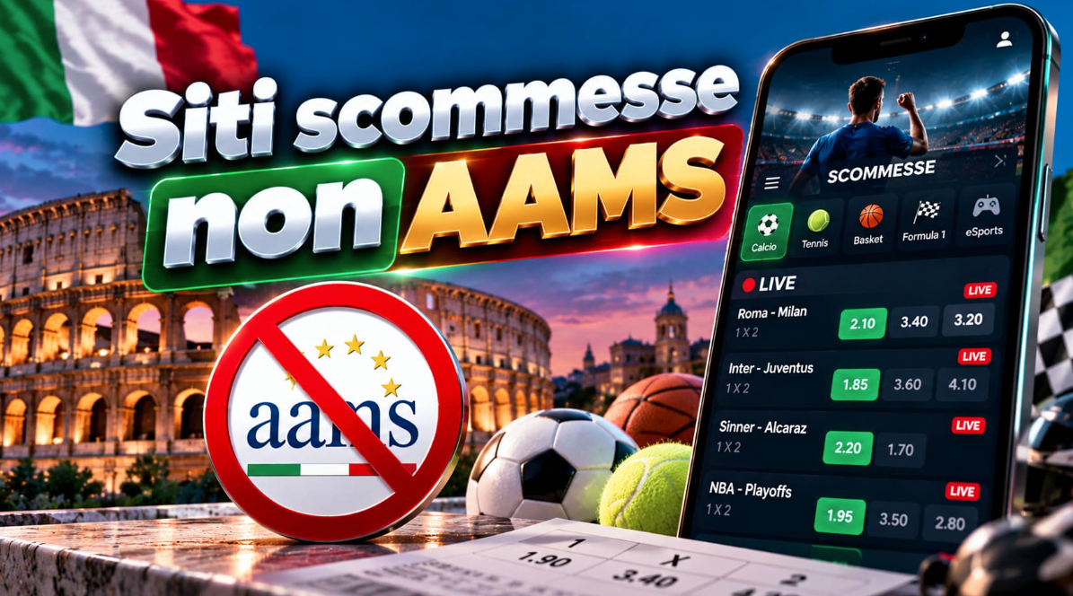 Siti scommesse non AAMS e bookmaker non AAMS 2026: top 10 con bonus, limiti e pagamenti