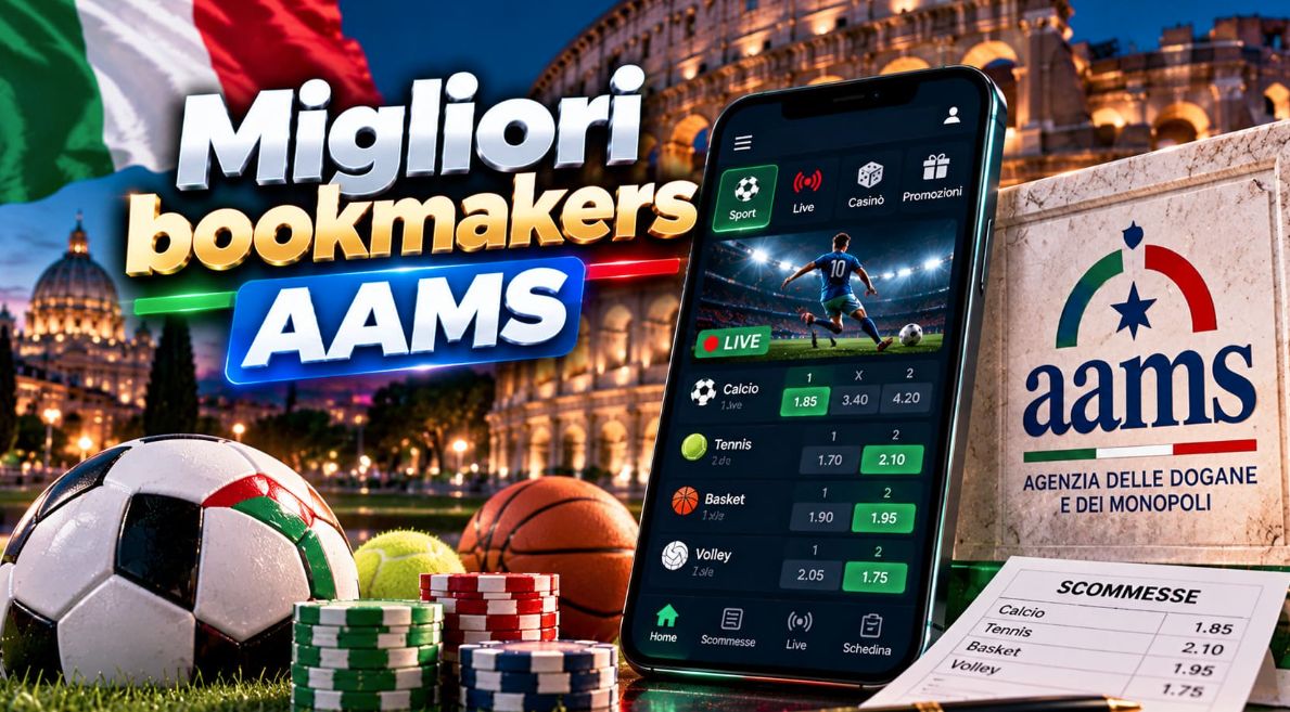 Migliori bookmakers AAMS 2026: bonus, licenza e pagamenti Migliori bookmakers AAMS 2026: bonus, licenza e pagamenti