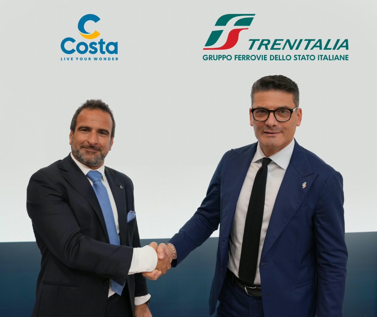 Trenitalia presente al TTG 2026: siglata l’intesa con Costa Crociere Trenitalia presente al TTG 2026: siglata l’intesa con Costa Crociere
