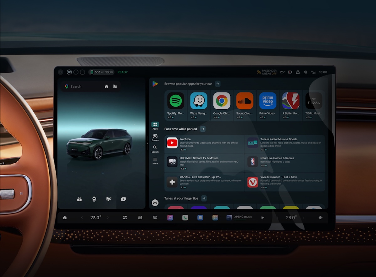 Google Play arriva sulle XPENG: app, musica e navigazione sullo schermo Google Play arriva sulle XPENG: app, musica e navigazione sullo schermo