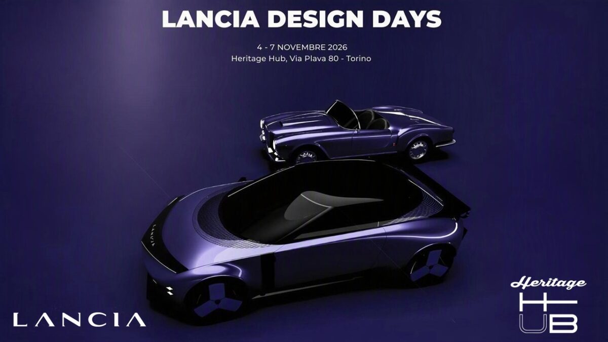Lancia Design Days all’Heritage Hub di Torino per il 120° anniversario Lancia Design Days all’Heritage Hub di Torino per il 120° anniversario