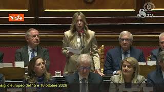 Meloni: Italia deve essere protagonista in Europa per difendere interesse nazionale