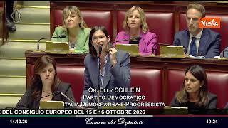 Schlein: Meloni non ha condannato sanzioni Trump a Cpi, la difenderemo noi