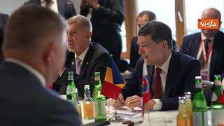 Meloni a Bruxelles per il Consiglio Europeo. La Premier incontra i 17 Leader “Amici della coesione”