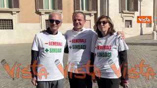 De Luca, Castelli e Gallo di Sud Chiama Nord a Montecitorio con la maglia ‘-Generali +Sindaci’