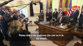 Trump al giornalista: Cosa c’è che non va in te? Sei una persona malata?