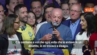 Lula: Nostra vittoria è stata la sconfitta del negazionismo e delle bugie