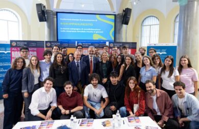 Il presidente della Regione Lazio alla presentazione del progetto